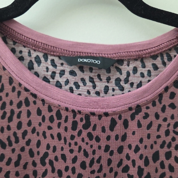 Sonoma Spotted Purple Tank Top - Picture 3 of 4